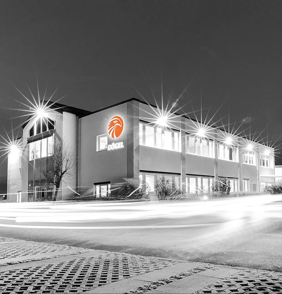 Das heutige Firmengebäude der Dögel GmbH in Kabelsketal.